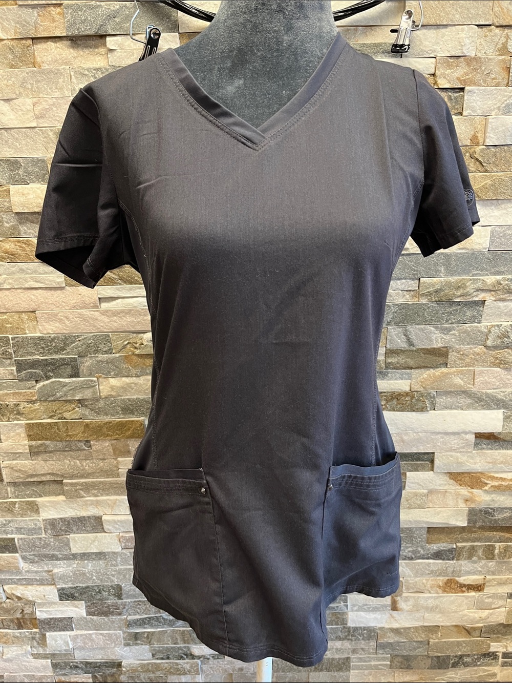 Healing Hands GrayWomen's Scrub Top and Pants Set - Picture 10 of 16